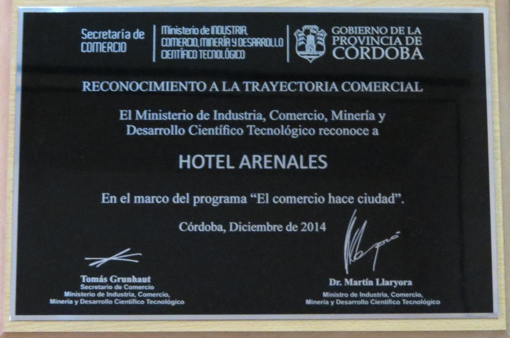 Hotel Arenales 维拉卡洛斯帕兹 外观 照片